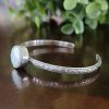 coin pearl stacking cuff