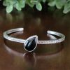 black onyx stacking cuff