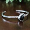 black onyx stacking cuff