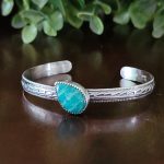 amazonite stacking cuff