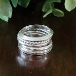 Silver Stacking Ring Set