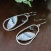 Dendritic Opal Earrings