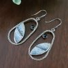 Dendritic Opal Earrings