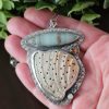Ocean Picture Rock Shell Necklace