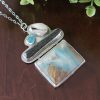 Ocean Picture Rock Apatite Necklace - Image 3