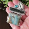 Ocean Picture Rock Apatite Necklace - Image 4