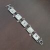 Semi Precious Stone Garden Flower Bracelet - Image 3