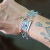 Semi Precious Stone Garden Flower Bracelet - Image 2